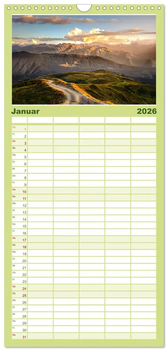 Bild: 9783516504156 | Familienplaner 2026 - Georgien - Einmalige Landschaften mit 5...