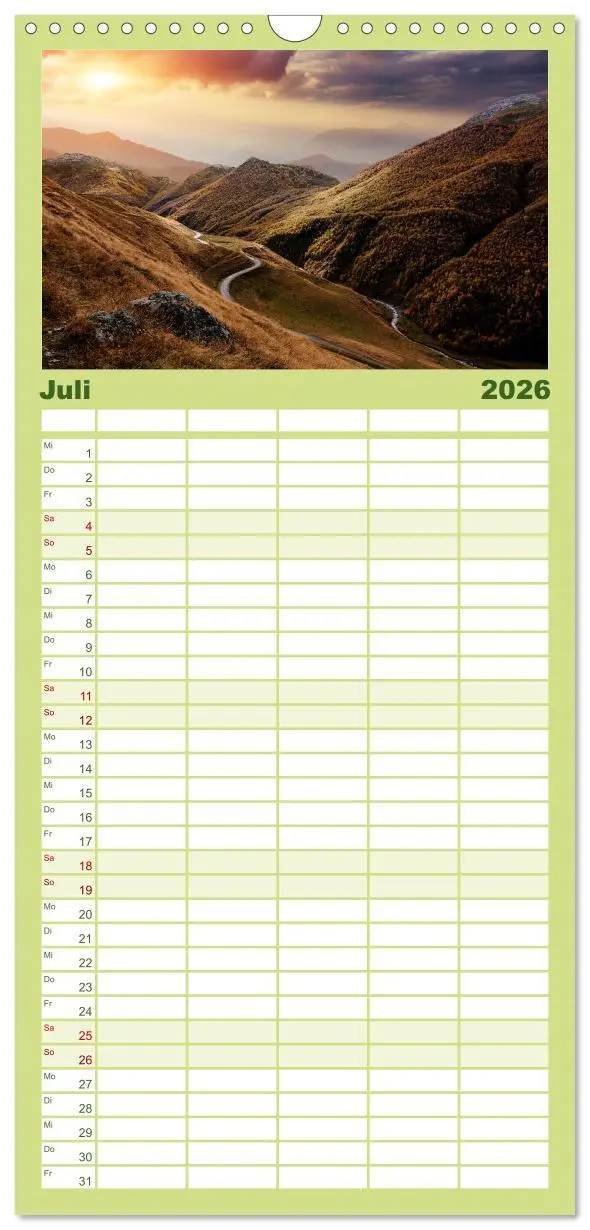 Bild: 9783516504156 | Familienplaner 2026 - Georgien - Einmalige Landschaften mit 5...