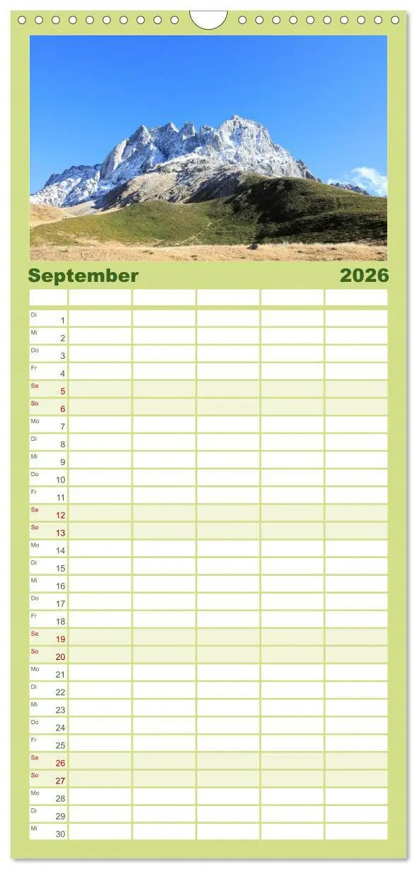 Bild: 9783516504156 | Familienplaner 2026 - Georgien - Einmalige Landschaften mit 5...