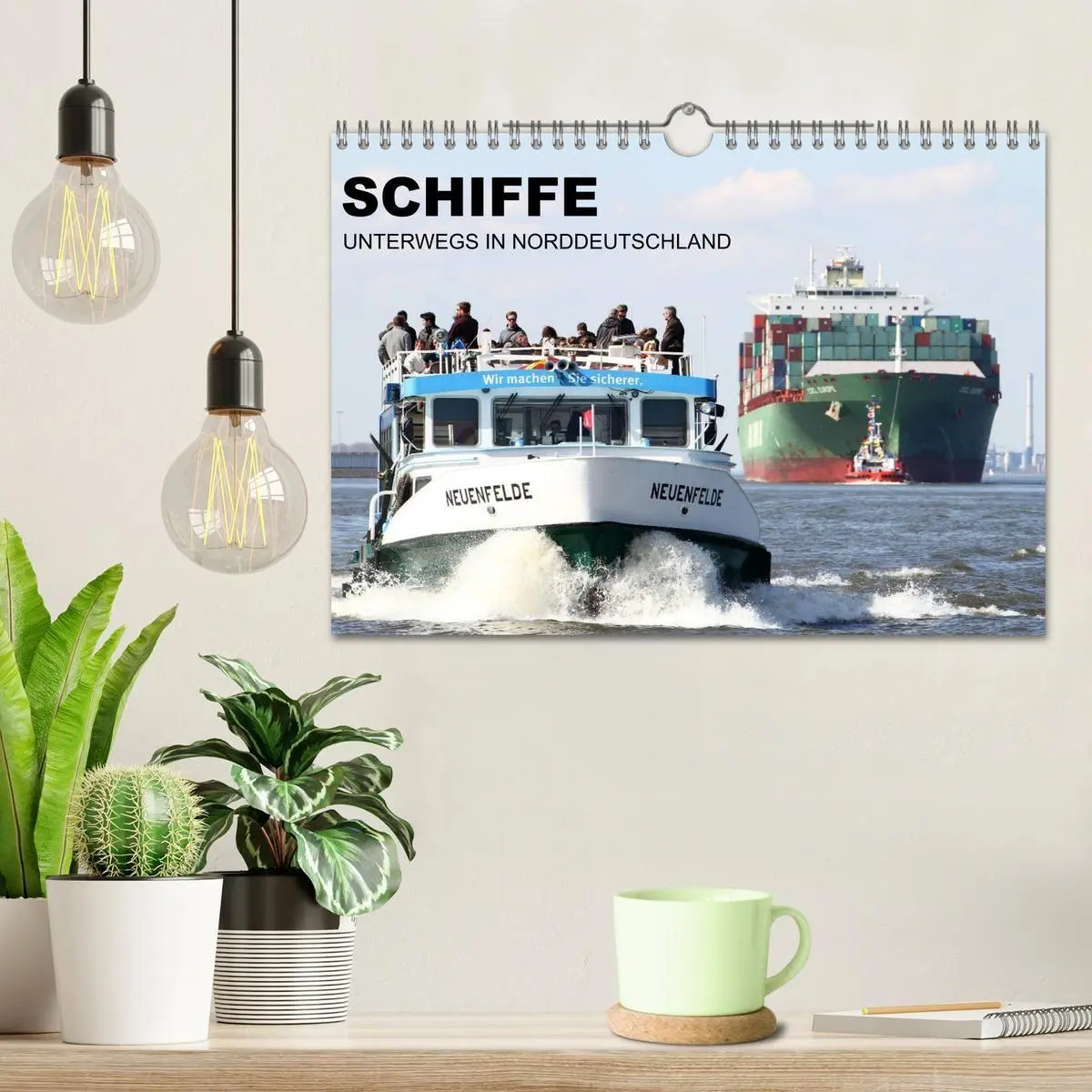 Bild: 9783594104156 | Schiffe - Unterwegs in Norddeutschland (Wandkalender 2027 DIN A4...