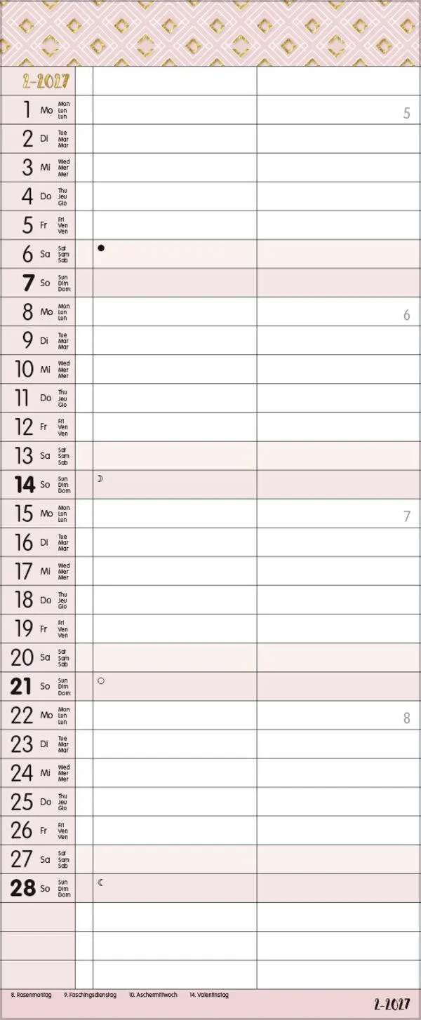Bild: 9783819304156 | My Timer - Glamour your Time 2027 | Verlag Korsch | Kalender | 14 S.