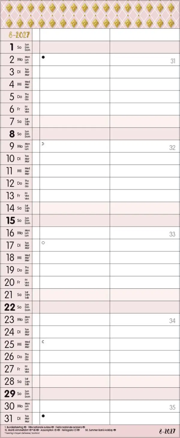 Bild: 9783819304156 | My Timer - Glamour your Time 2027 | Verlag Korsch | Kalender | 14 S.