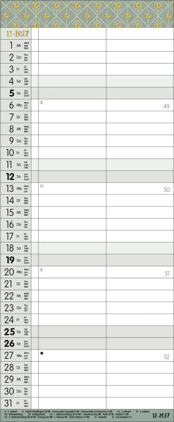Bild: 9783819304156 | My Timer - Glamour your Time 2027 | Verlag Korsch | Kalender | 14 S.