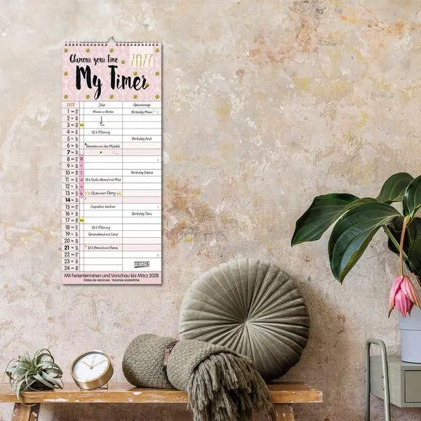 Bild: 9783819304156 | My Timer - Glamour your Time 2027 | Verlag Korsch | Kalender | 14 S.