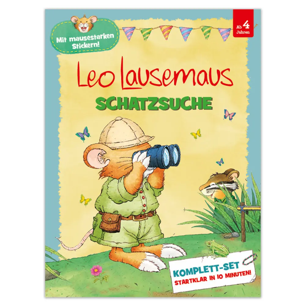 Cover: 9783963474156 | Leo Lausemaus - Schatzsuche Komplett-Set | Stefan Heine | Taschenbuch