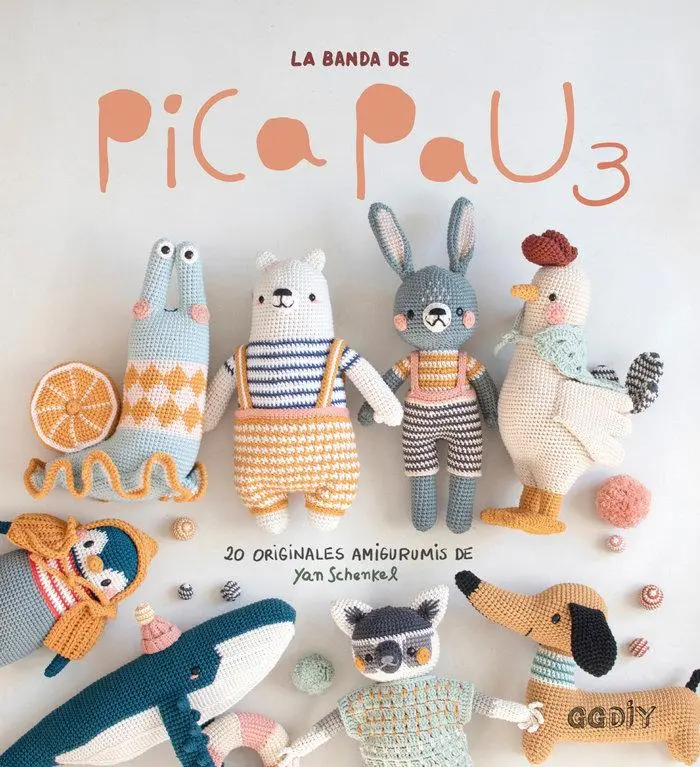 Cover: 9788425234156 | La banda de Pica Pau 3: 20 originales amigurumis de Yan Schenkel
