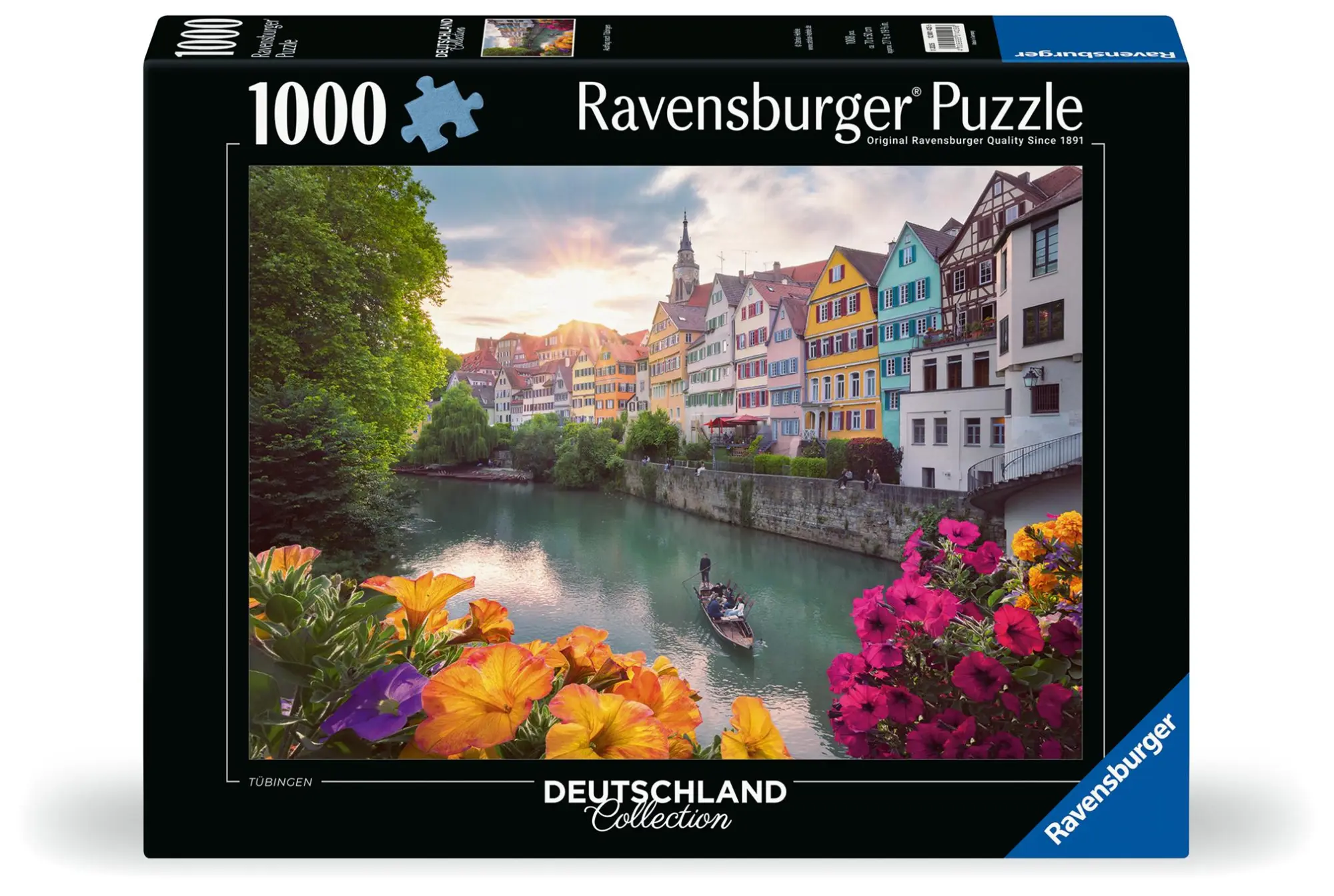 Cover: 4005555014256 | Erwachsenenpuzzle 1000 Teile - Ausflug nach Tübingen | Spiel | Deutsch