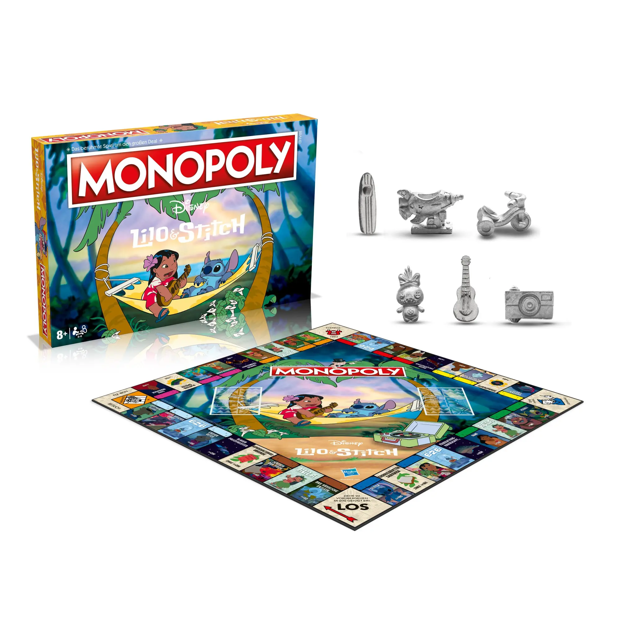 Bild: 5036905054256 | Monopoly Lilo &amp; Stitch | Deutsch | 2025 | Winning Moves