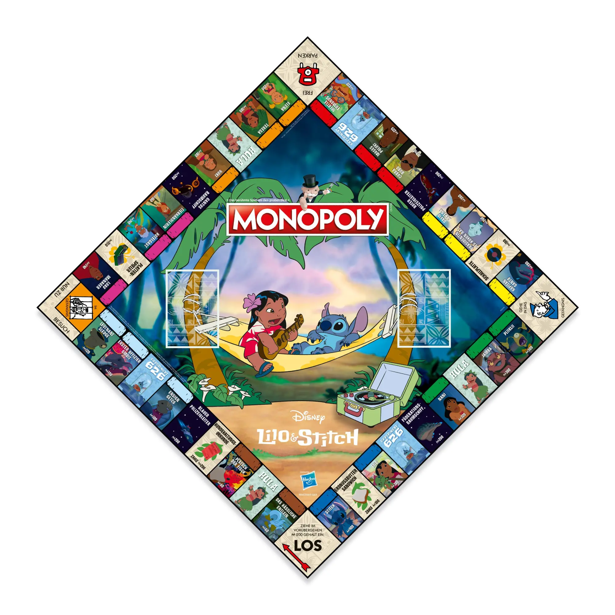 Bild: 5036905054256 | Monopoly Lilo &amp; Stitch | Deutsch | 2025 | Winning Moves