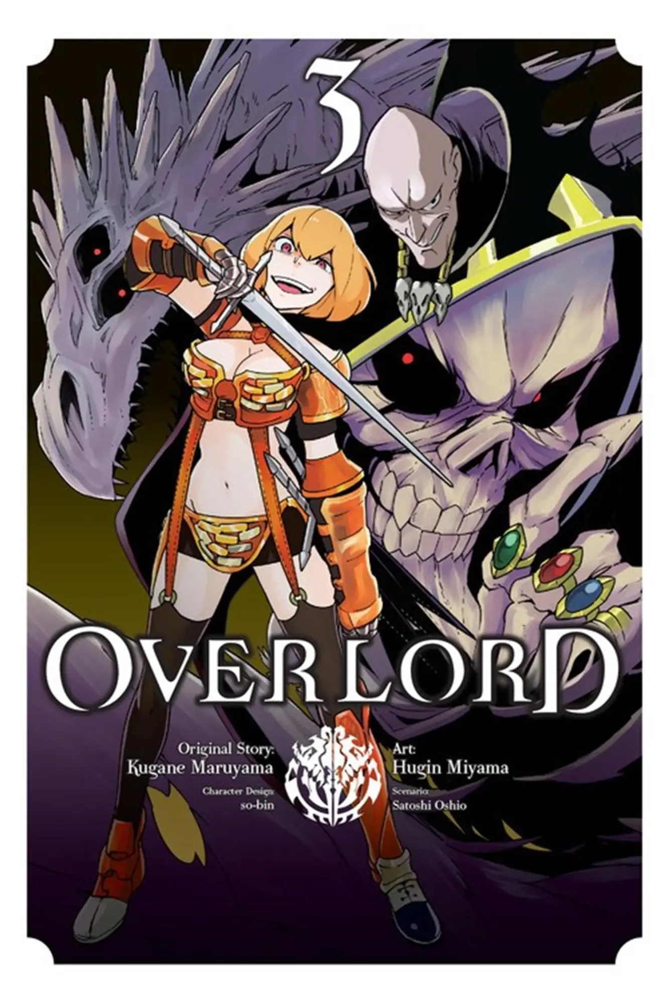 Cover: 9780316434256 | Overlord, Vol. 3 (Manga) | Volume 3 | Kugane Maruyama (u. a.) | Buch