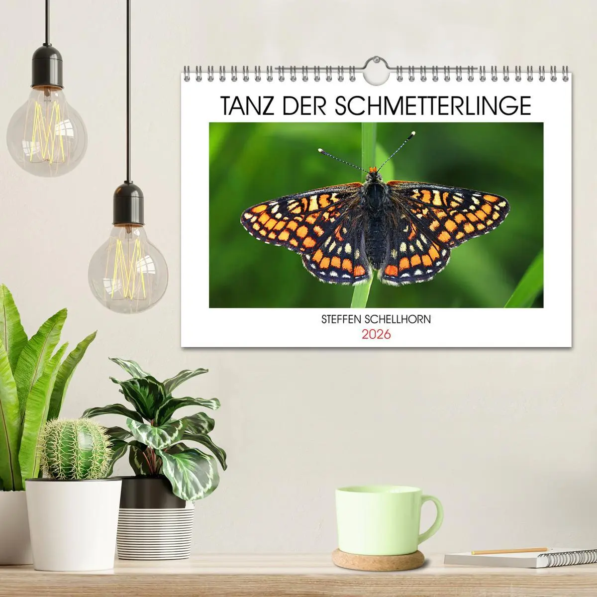 Bild: 9783457644256 | TANZ DER SCHMETTERLINGE (Wandkalender 2026 DIN A4 quer), CALVENDO...