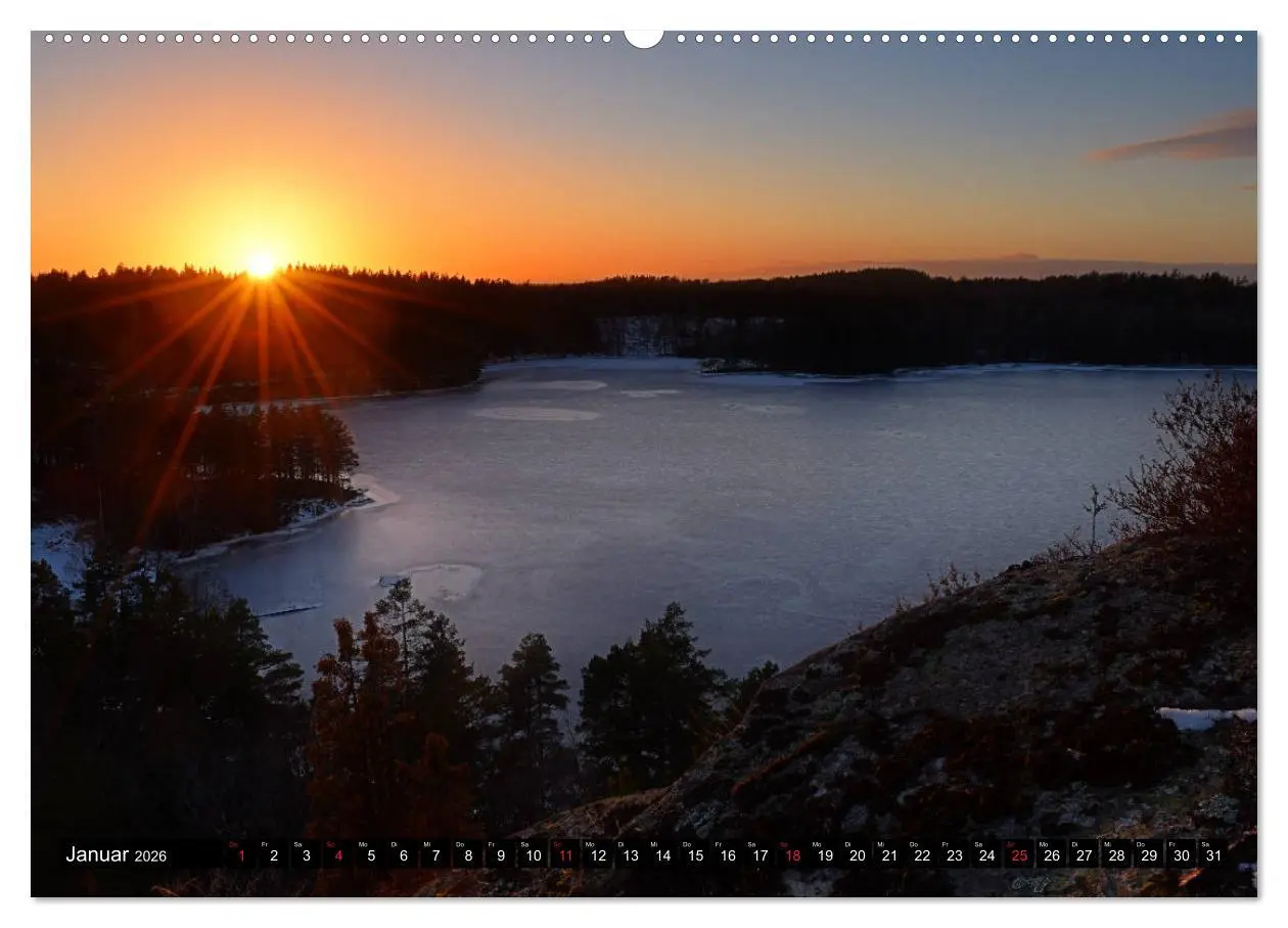 Bild: 9783457714256 | Reiseland Schweden (hochwertiger Premium Wandkalender 2026 DIN A2...