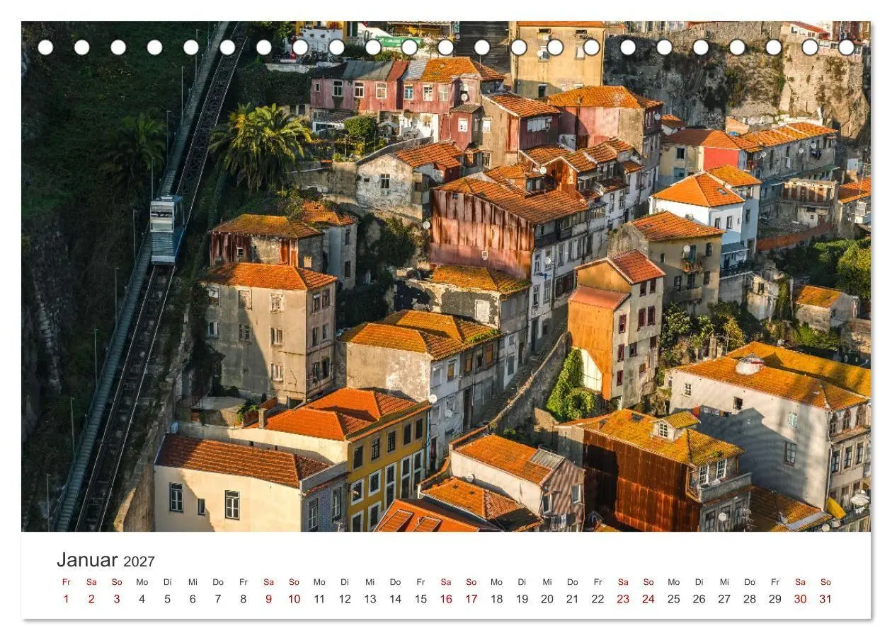 Bild: 9783569374256 | Porto - Eine Liebeserklärung (Tischkalender 2027 DIN A5 quer),...