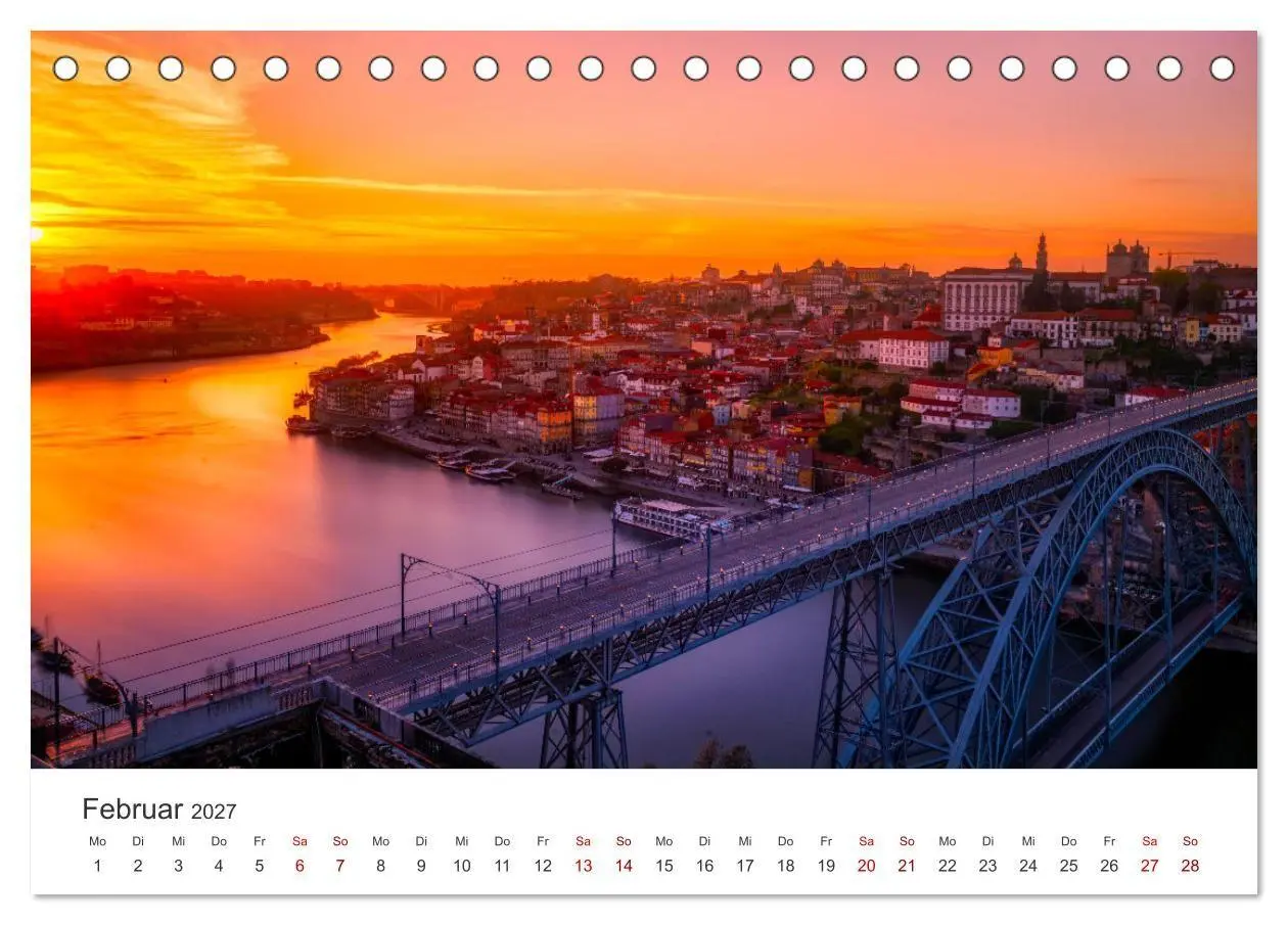 Bild: 9783569374256 | Porto - Eine Liebeserklärung (Tischkalender 2027 DIN A5 quer),...