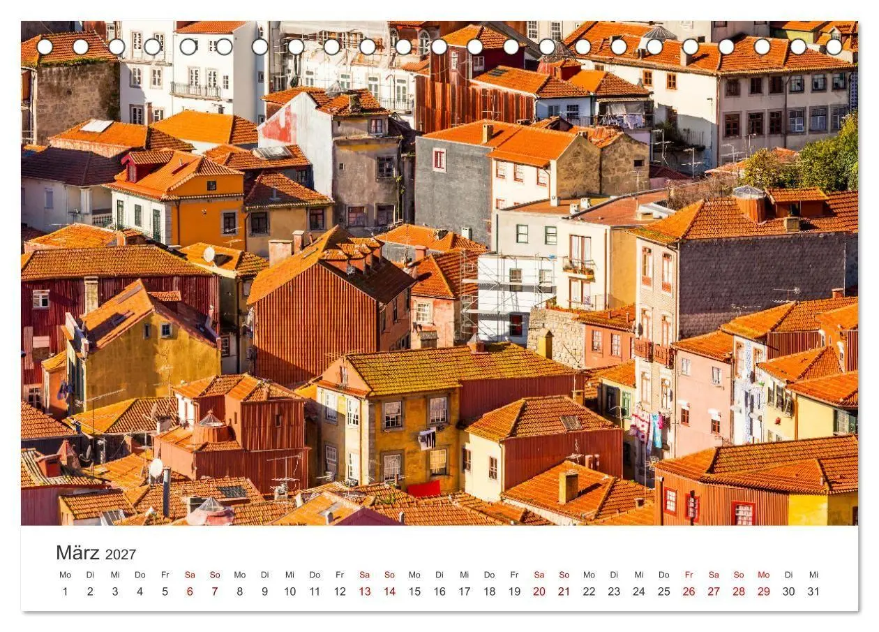 Bild: 9783569374256 | Porto - Eine Liebeserklärung (Tischkalender 2027 DIN A5 quer),...