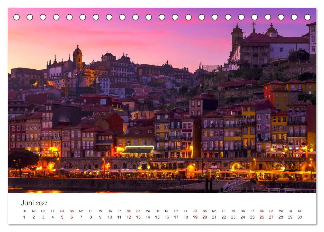 Bild: 9783569374256 | Porto - Eine Liebeserklärung (Tischkalender 2027 DIN A5 quer),...
