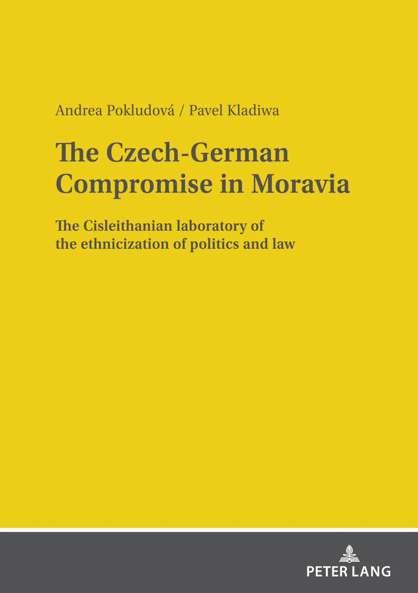 Cover: 9783631884256 | The Czech-German Compromise in Moravia | Pavel Kladiwa (u. a.) | Buch