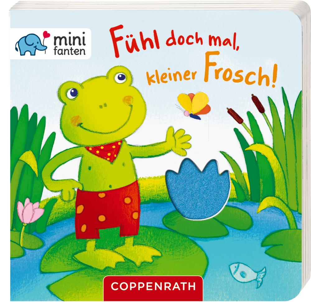 Cover: 9783649634256 | minifanten 15: Fühl doch mal, kleiner Frosch! | Hartmut Bieber | Buch