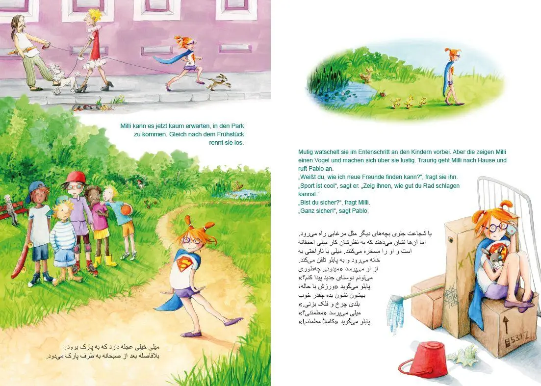 Bild: 9783695004256 | Freunde gibt es überall (Deutsch-Persisch/Farsi) | Ulrike Fischer