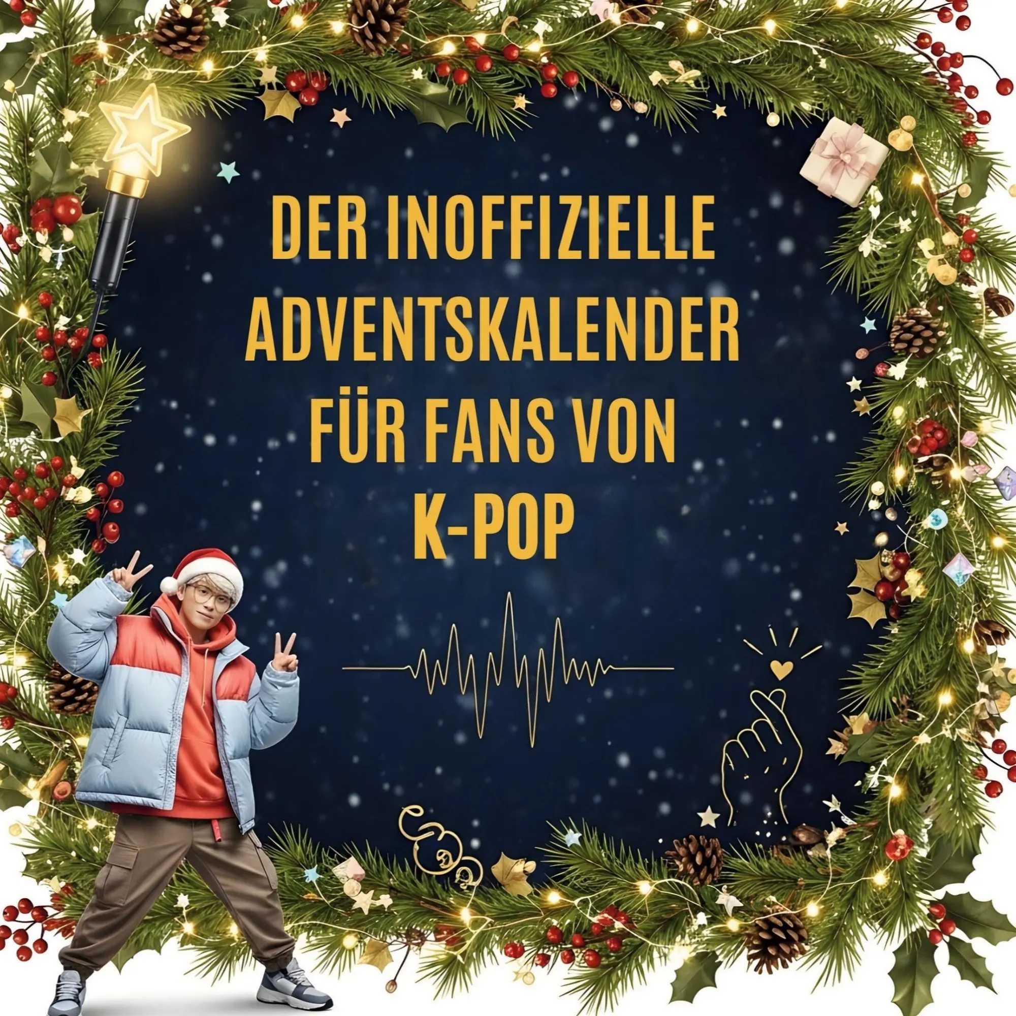 Cover: 9783695314256 | Der Adventskalender für Fans von K-Pop | Emma Hofmann | Taschenbuch