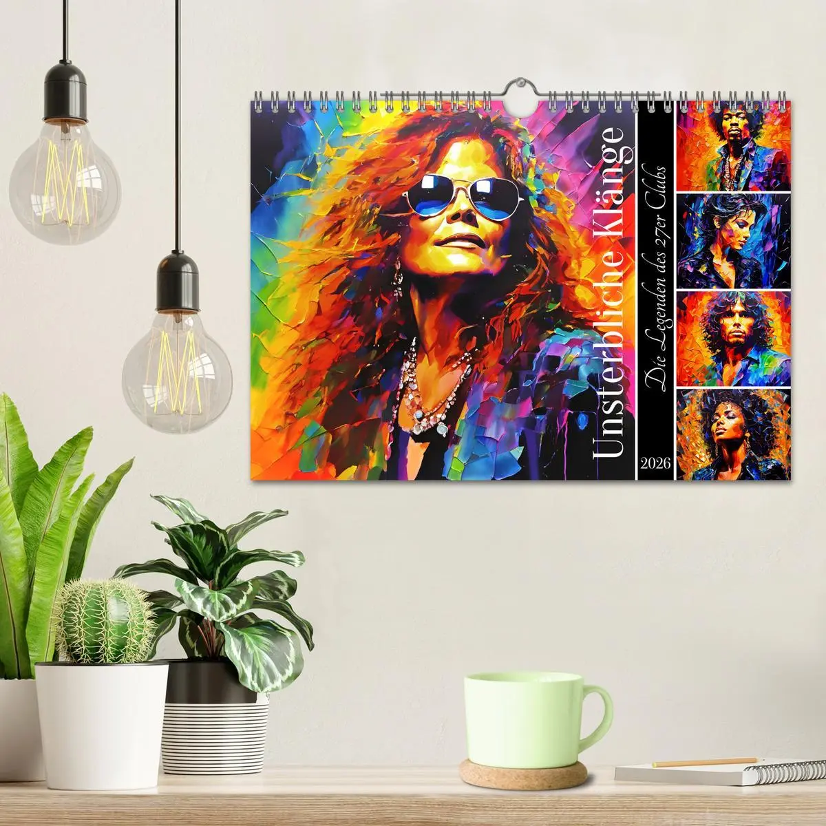 Bild: 9783457324356 | Unsterbliche Klänge (Wandkalender 2026 DIN A4 quer), CALVENDO...