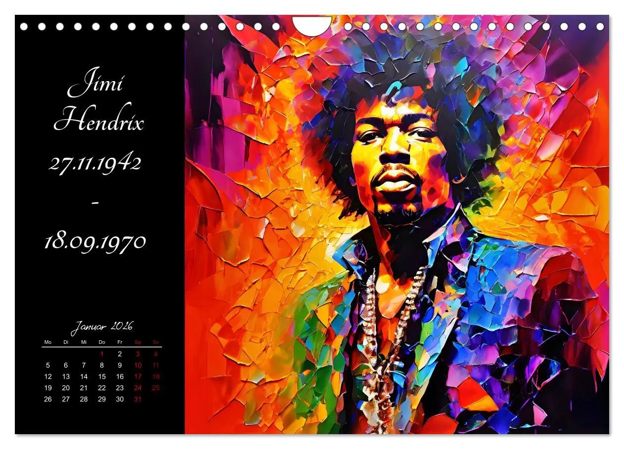 Bild: 9783457324356 | Unsterbliche Klänge (Wandkalender 2026 DIN A4 quer), CALVENDO...