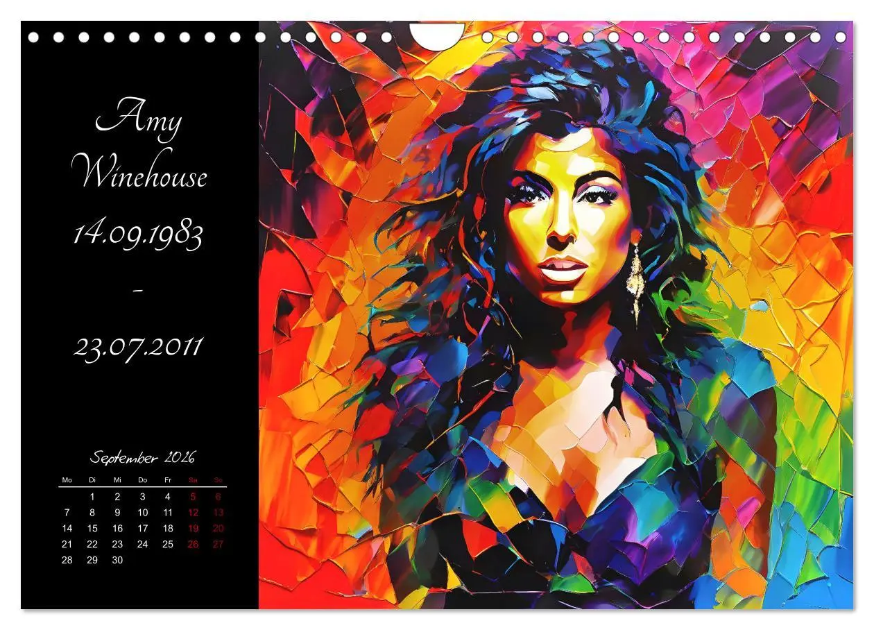Bild: 9783457324356 | Unsterbliche Klänge (Wandkalender 2026 DIN A4 quer), CALVENDO...