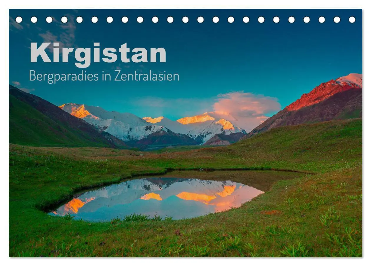 Cover: 9783457494356 | Kirgistan Bergparadies in Zentralasien (Tischkalender 2026 DIN A5...