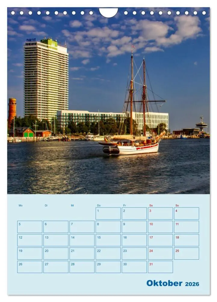 Bild: 9783516274356 | Priwall bei Travemünde - Terminplaner (Wandkalender 2026 DIN A4...