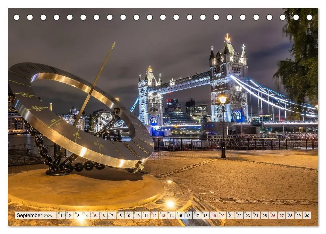 Bild: 9783516654356 | LONDON Magie einer Metropole (Tischkalender 2026 DIN A5 quer),...