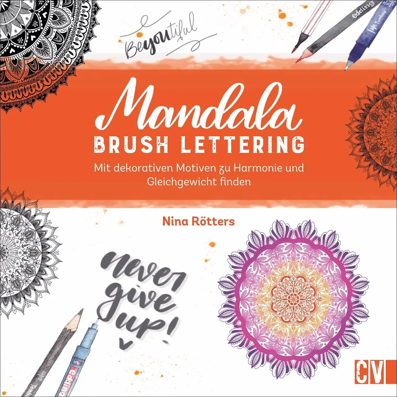 Cover: 9783862304356 | Mandala Brush Lettering | Nina Rötters | Buch | 112 S. | Deutsch