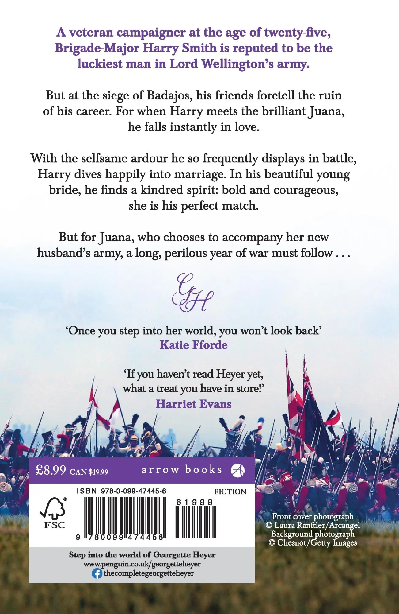 Rückseite: 9780099474456 | The Spanish Bride | Georgette Heyer | Taschenbuch | 422 S. | Englisch
