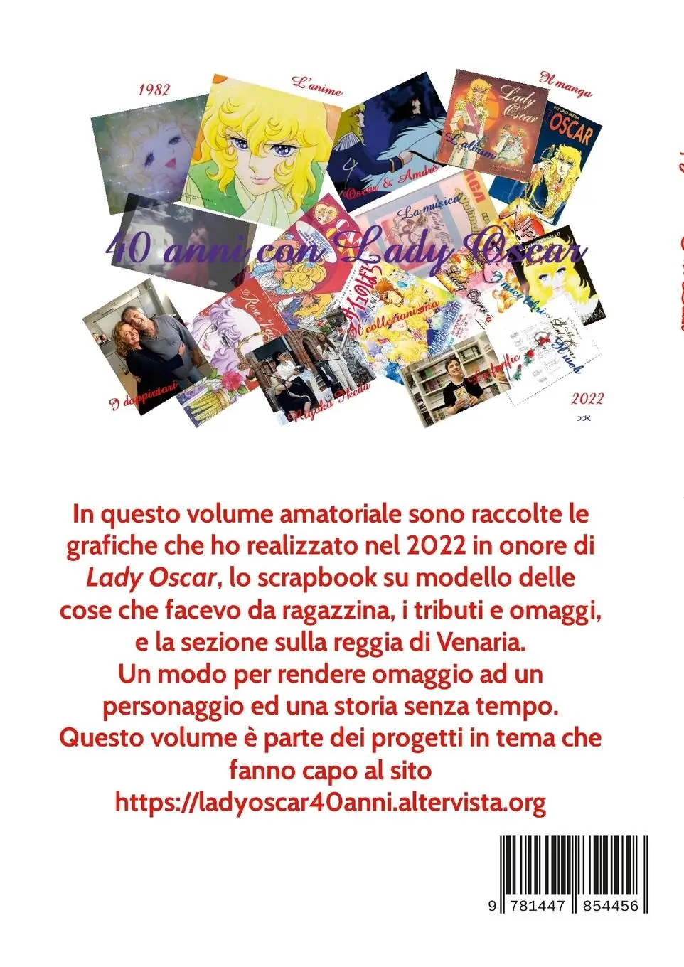 Rückseite: 9781447854456 | Lady Oscar Fan Book | Elena Romanello | Taschenbuch | Italienisch