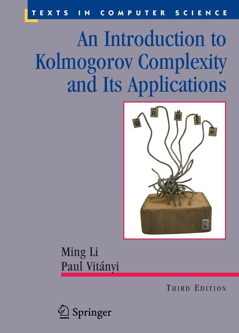 Cover: 9781489984456 | An Introduction to Kolmogorov Complexity and Its Applications | Buch