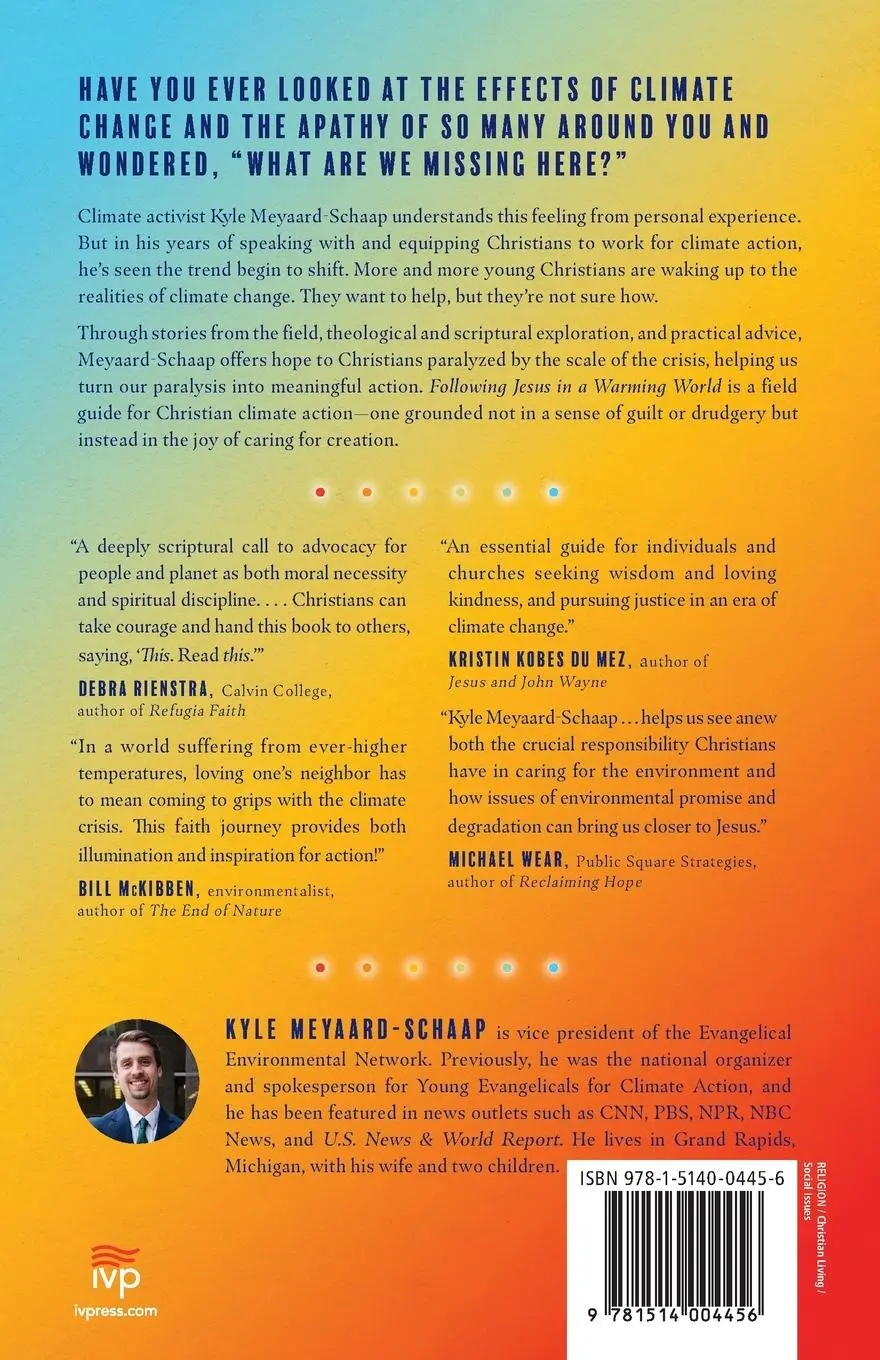 Rückseite: 9781514004456 | Following Jesus in a Warming World | Kyle Meyaard-Schaap | Taschenbuch