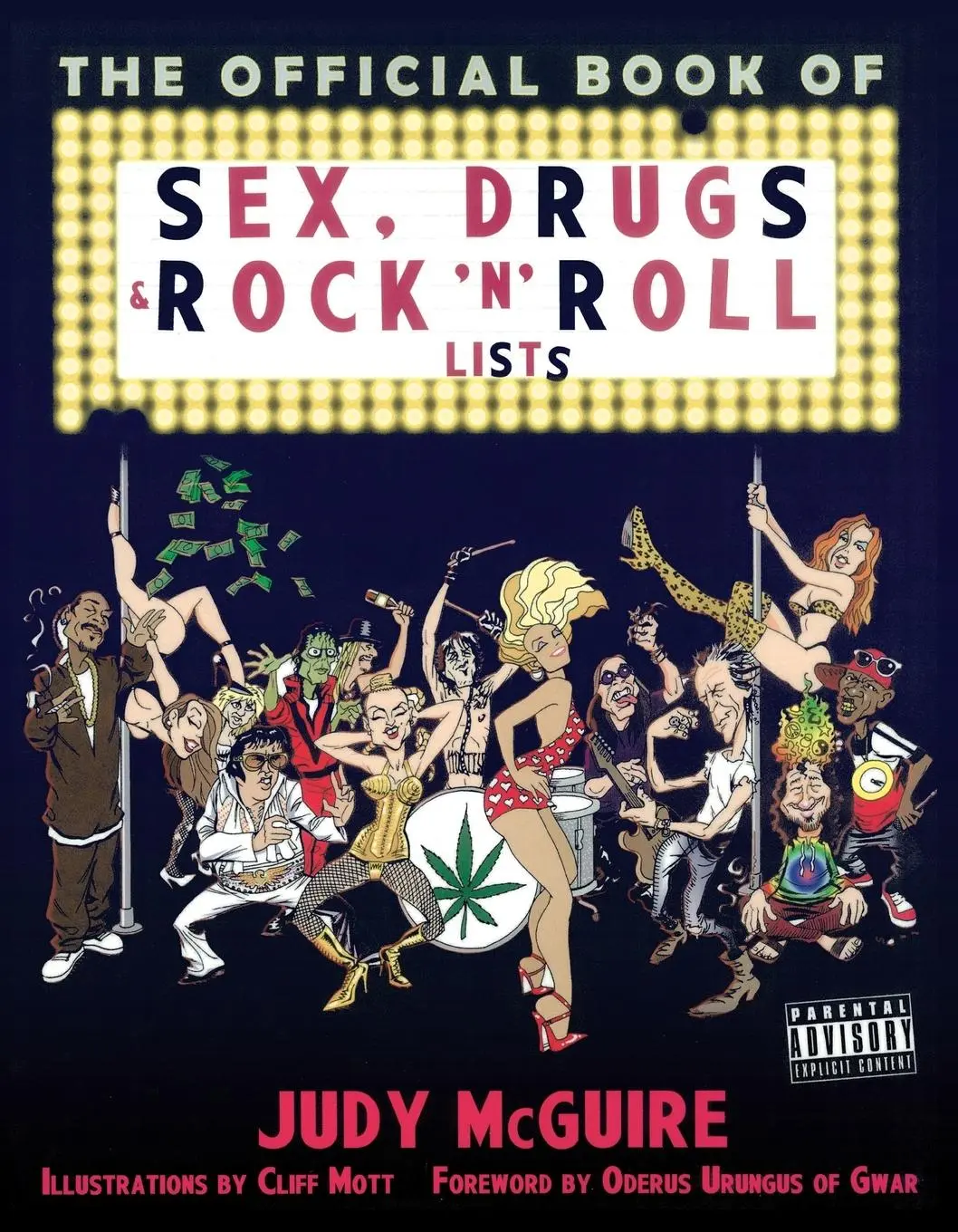 Cover: 9781593764456 | The Official Book of Sex, Drugs, and Rock 'n' Roll Lists | Mcguire