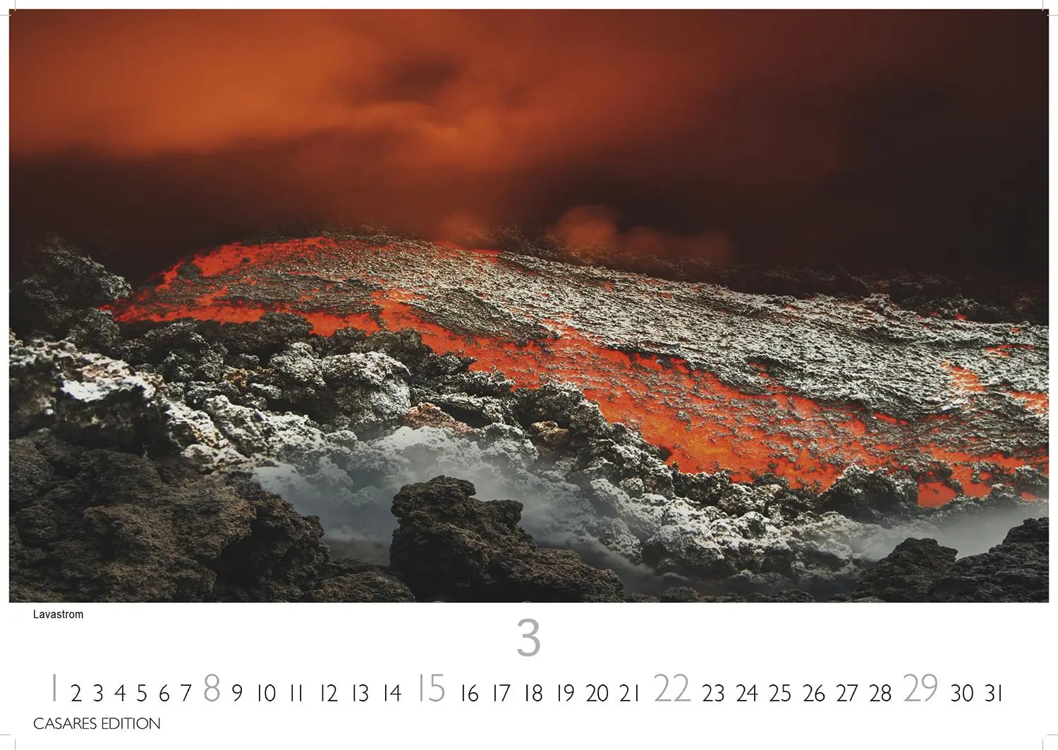 Bild: 9781835244456 | Vulkane Kalender 2026 24x35cm Wandkalender mit atemberaubenden...