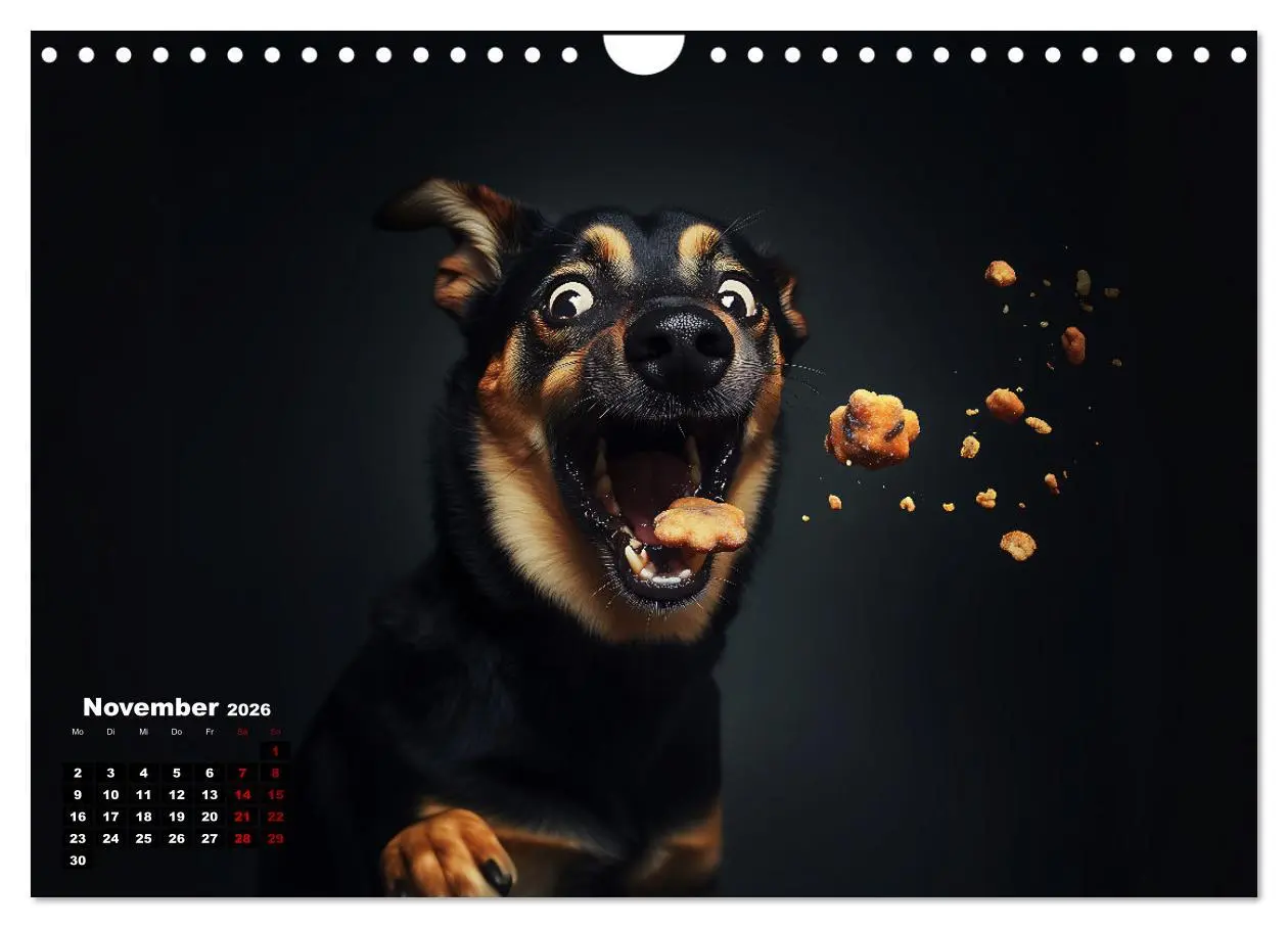 Bild: 9783457314456 | Leckerchen! (Wandkalender 2026 DIN A4 quer), CALVENDO Monatskalender
