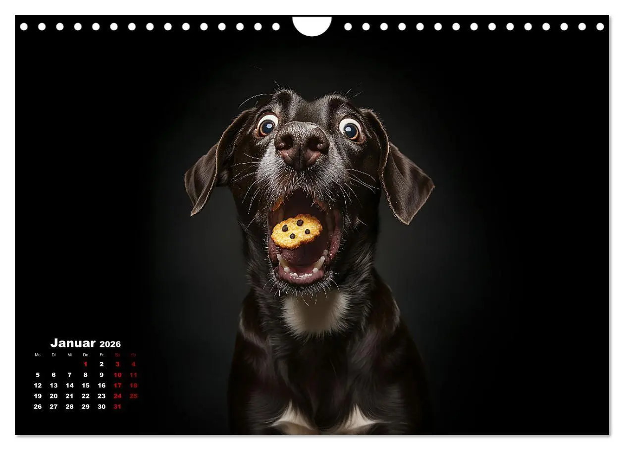 Bild: 9783457314456 | Leckerchen! (Wandkalender 2026 DIN A4 quer), CALVENDO Monatskalender