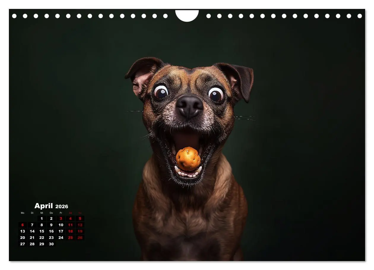 Bild: 9783457314456 | Leckerchen! (Wandkalender 2026 DIN A4 quer), CALVENDO Monatskalender