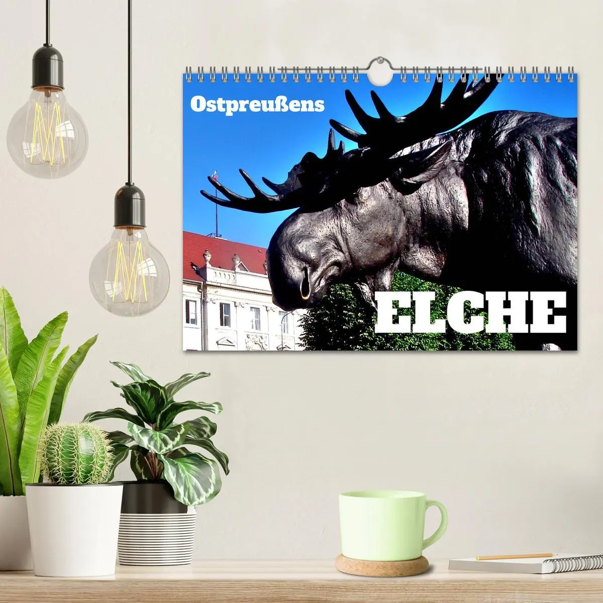 Bild: 9783457624456 | Ostpreußens Elche (Wandkalender 2026 DIN A4 quer), CALVENDO...