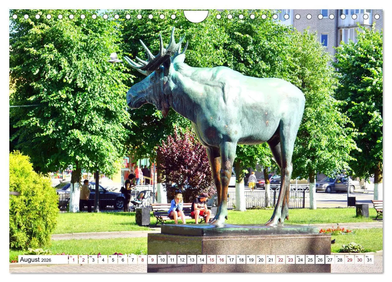 Bild: 9783457624456 | Ostpreußens Elche (Wandkalender 2026 DIN A4 quer), CALVENDO...