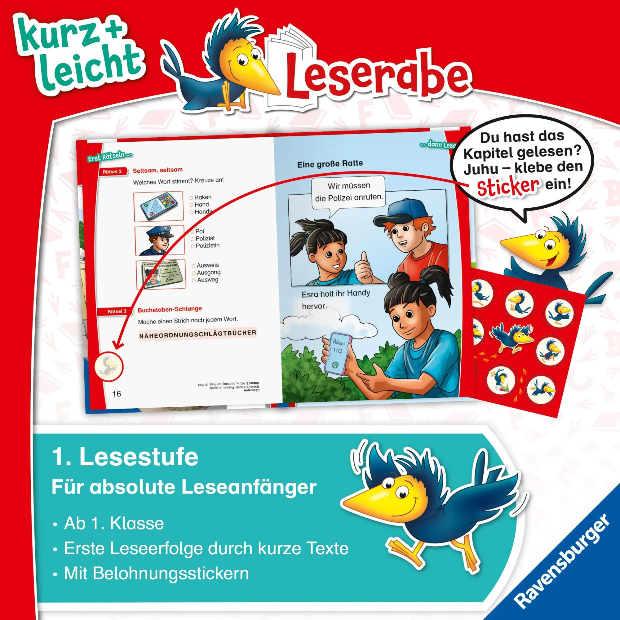 Bild: 9783473464456 | Leserabe 1. Lesestufe Kurz und leicht - Diebe im Park - Eine...