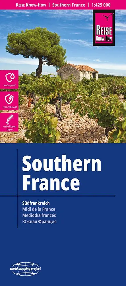 Cover: 9783831774456 | Reise Know-How Landkarte Südfrankreich / Southern France (1:425.000)