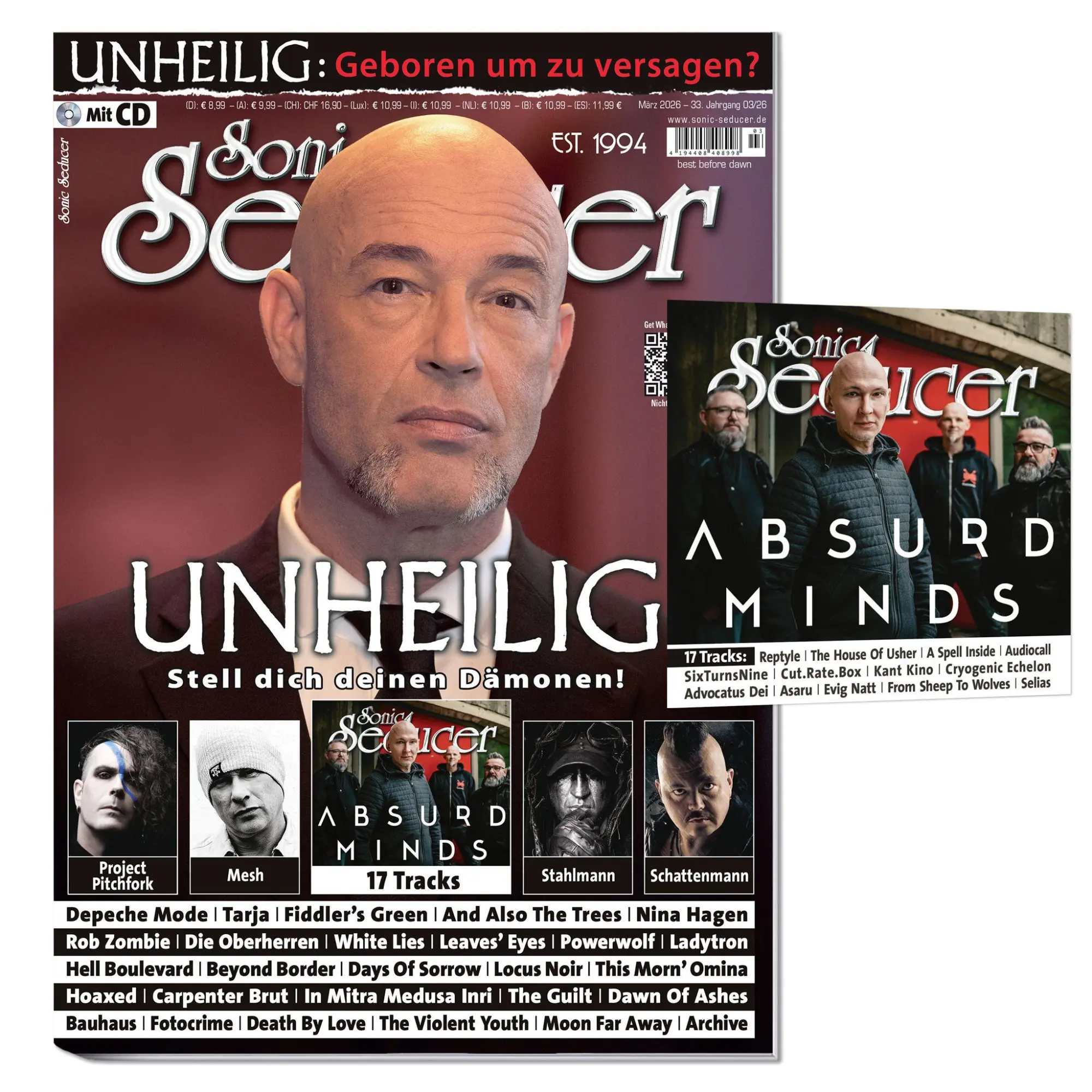 Cover: 9783958974456 | Sonic Seducer 03-2026 | Taschenbuch | Deutsch | 2026