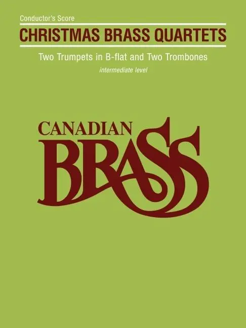 Cover: 196288084556 | Canadian Brass Christmas Quartets - Score | Taschenbuch | Partitur