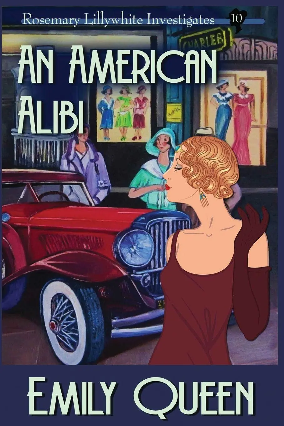 Cover: 9781953044556 | An American Alibi (Large Print) | A 1920's Murder Mystery | Queen