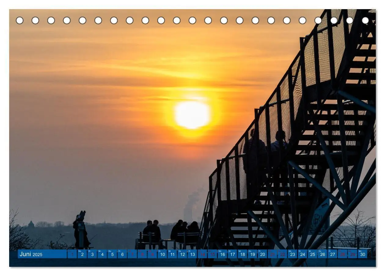 Bild: 9783435074556 | Ruhrpott-Romantik (Tischkalender 2025 DIN A5 quer), CALVENDO...