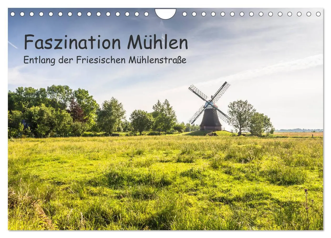 Cover: 9783457784556 | Faszination Windmühlen - Entlang der Ostfriesischen Mühlenstraße...