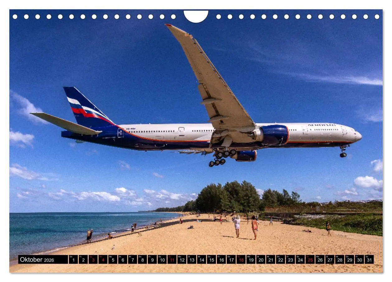 Bild: 9783457924556 | Airliner 2026 (Wandkalender 2026 DIN A4 quer), CALVENDO Monatskalender